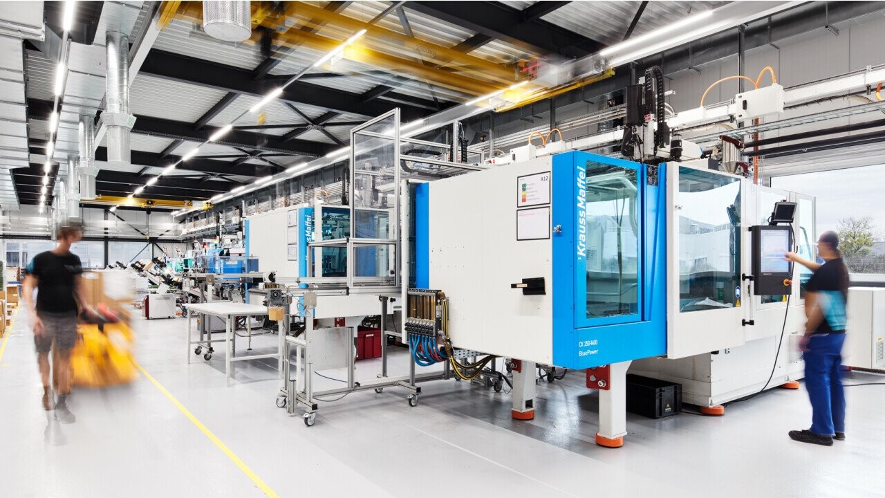 Production plastic molding