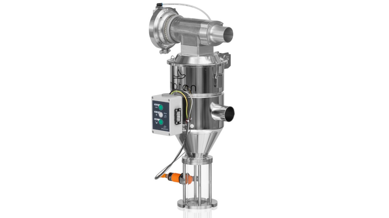 METRO G machine loader 0,5 l - ideal for conveying hygroscopic materials and where space is at a premium