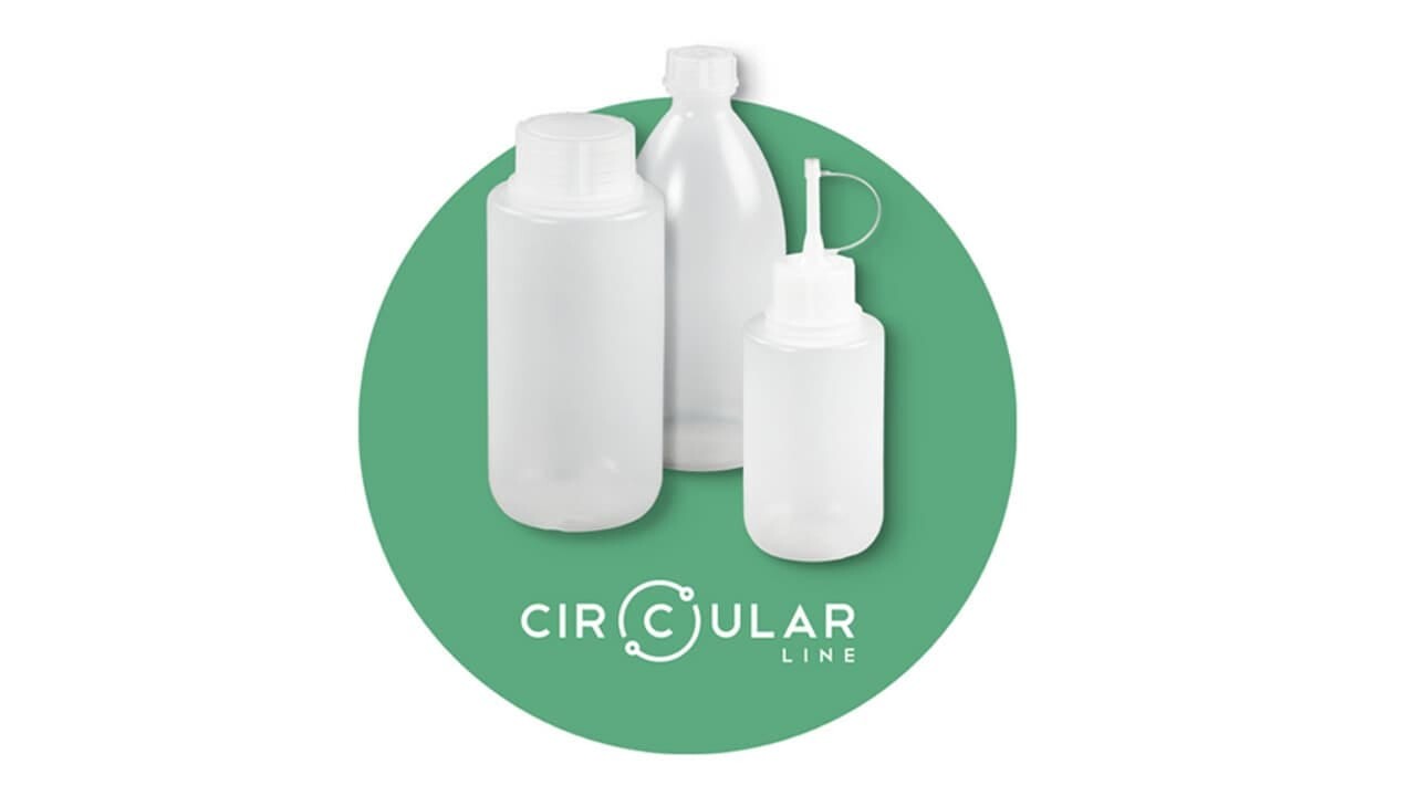 CircularLine laboratory bottles