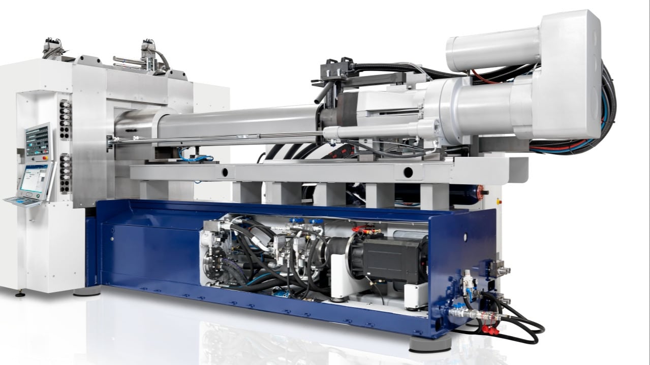 Powerful injection unit with dynamic twin-valve technology