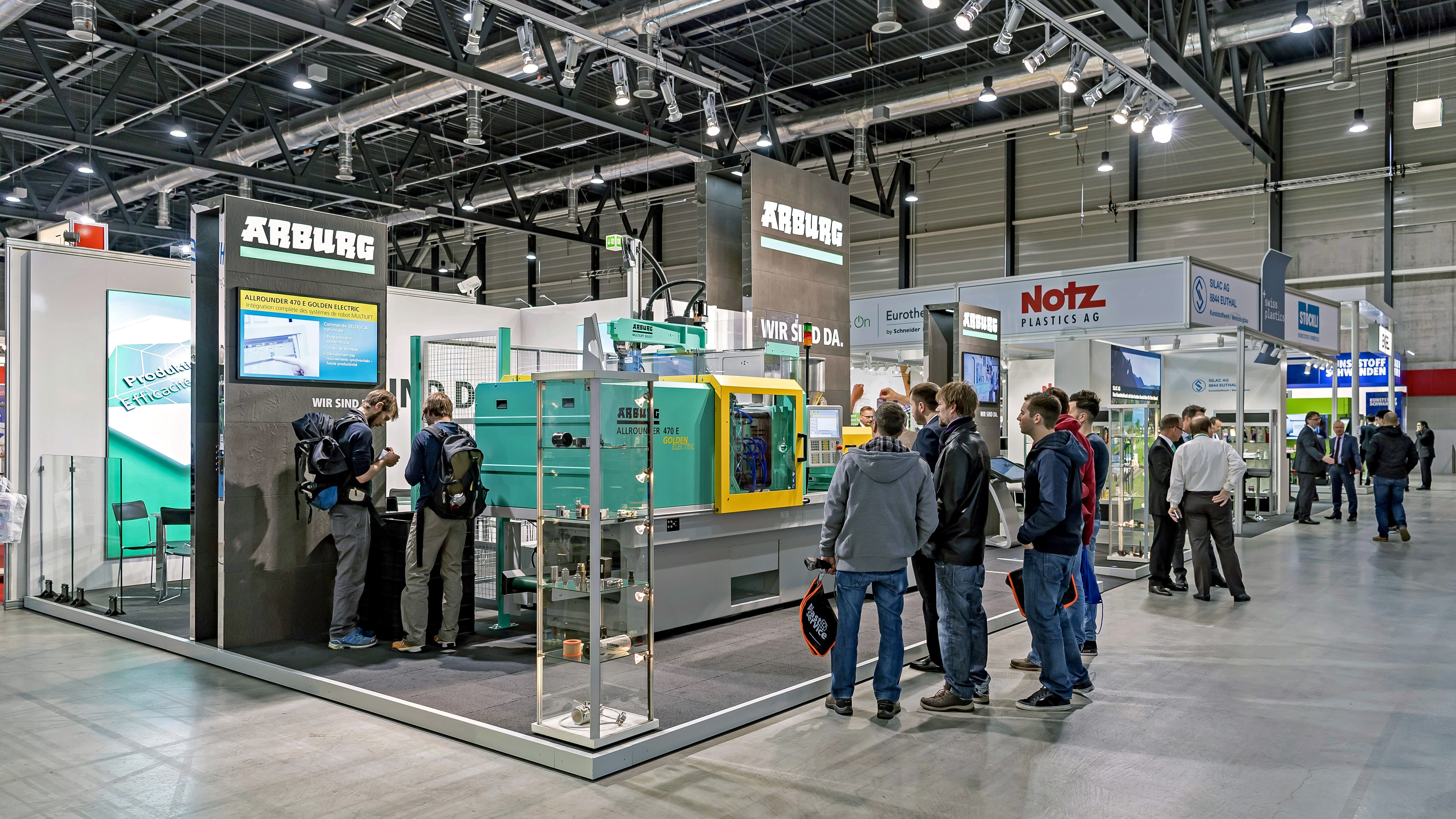 Erstellen Sie Ihre persönliche Merkliste als Vorbereitung auf den Besuch an der Swiss Plastics Expo