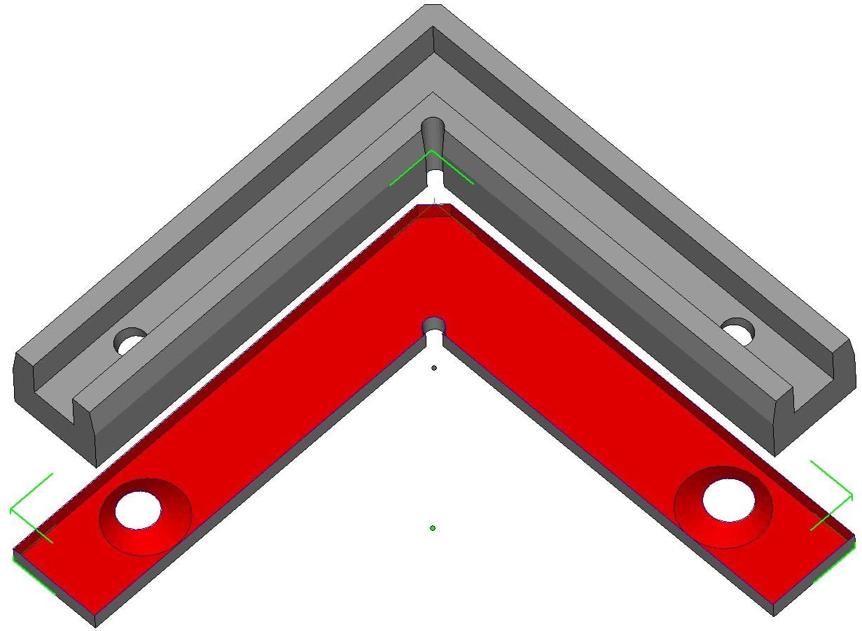 Abb.2a) Schnittbild ursprüngliche Geometrie