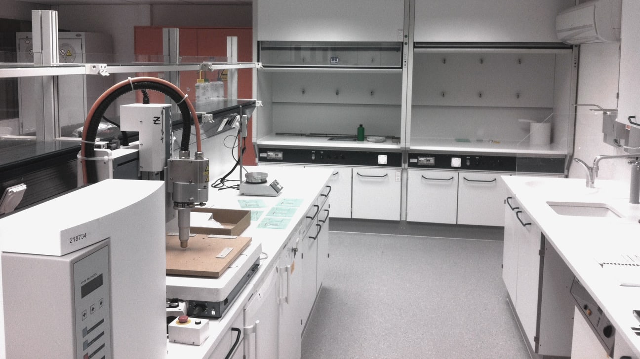 Kunststoff-Labor für verschiedene Labor-Dienstleistungen