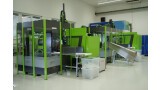 The two injection moulding production cells are designed for maximum flexibility